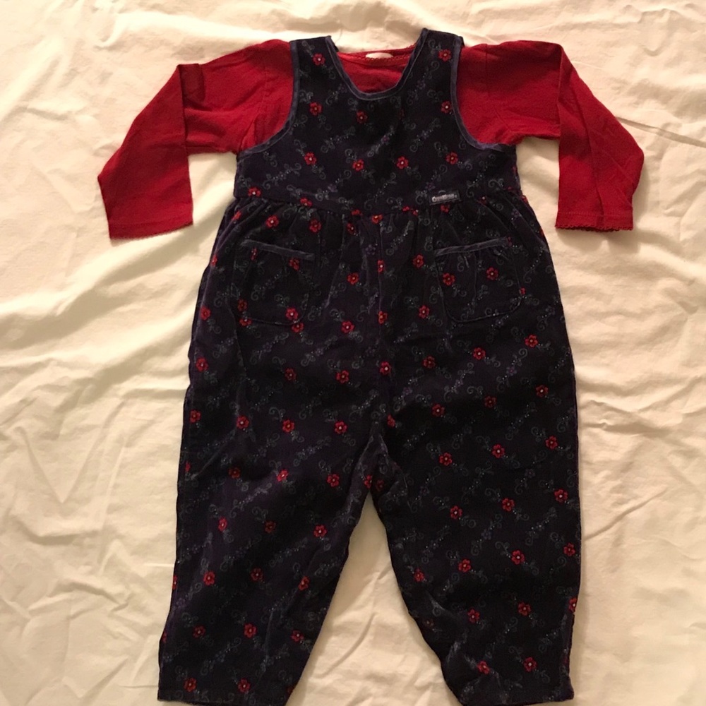 OshKosh B’gosh Flower Jumper / Baby Gap Shirt